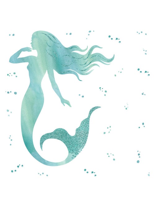 Stickers - Sirène - Hauteur 92,7 cm - Kiabi