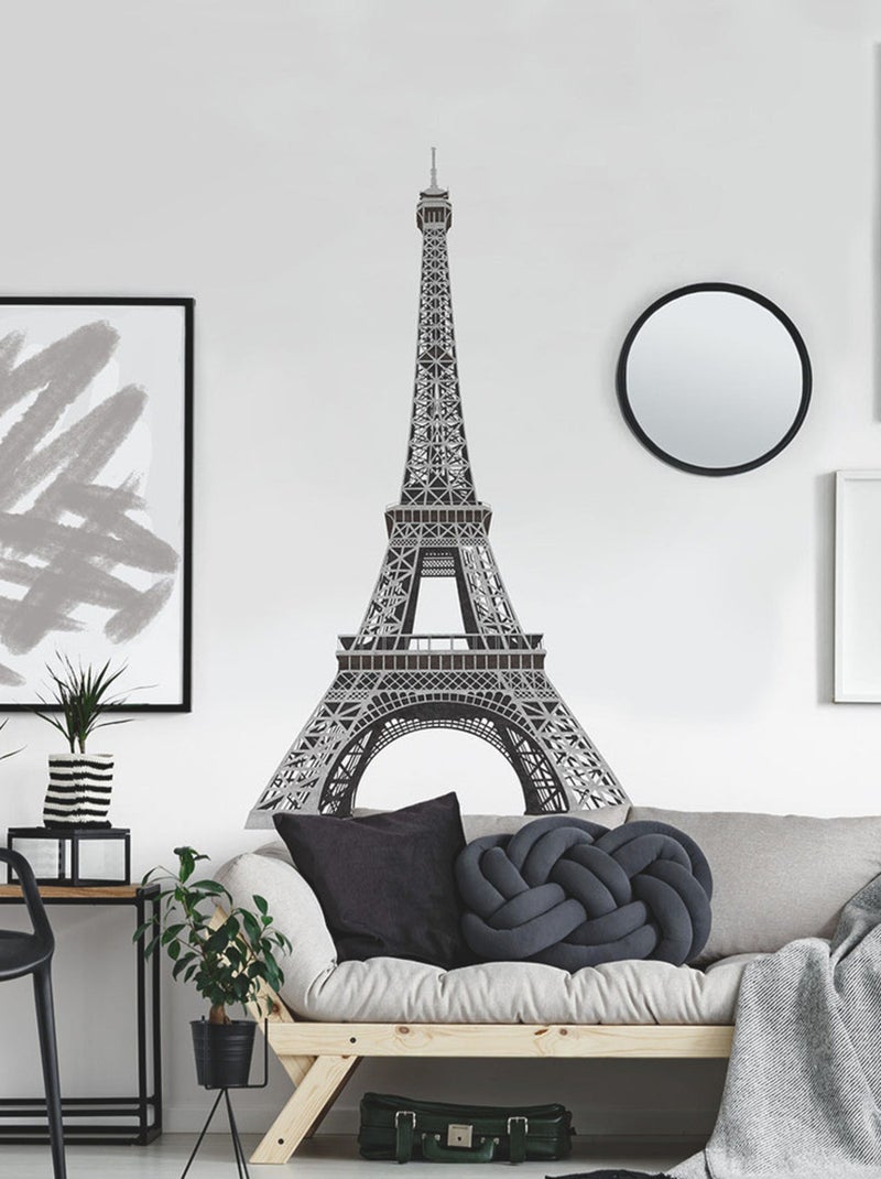 Stickers - Tour Eiffel - Hauteur 101,6 cm Multicolore - Kiabi