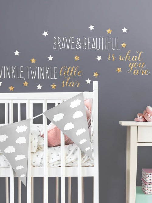 Stickers - Twinkle Twinkle Little Star - Hauteur 92.71 cm - Kiabi