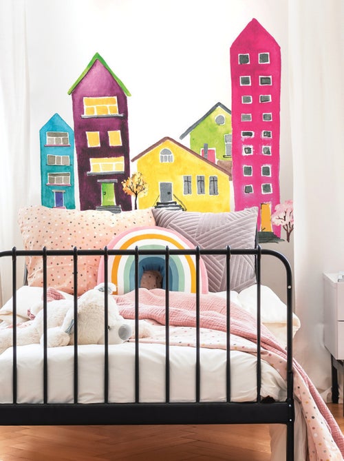 Stickers - Villages - Hauteur 92,7 cm - Kiabi