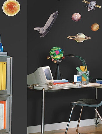 Stickers - Voyage Dans L'Espace - Hauteur 45,7 cm
