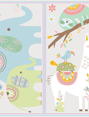 Stickers -Petits Animaux Tribales - Hauteur 22,9 cm