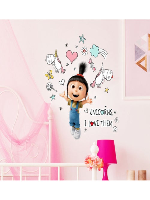 Stickers Agnes Licornes Les Minions - Kiabi