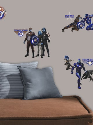 Stickers Avengers Civil War Captain america Marvel