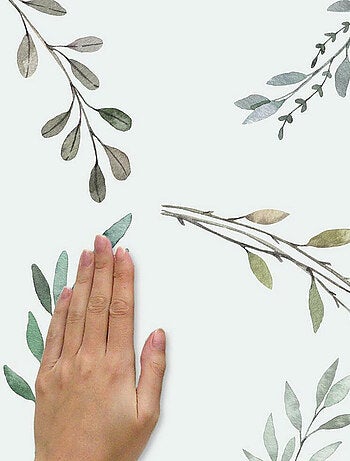 Stickers branches aquarelle