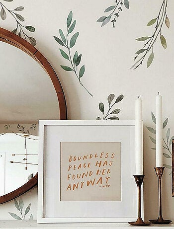 Stickers branches aquarelle