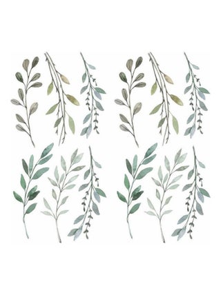 Stickers branches aquarelle