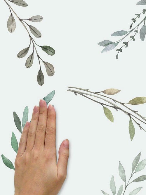 Stickers branches aquarelle - Kiabi