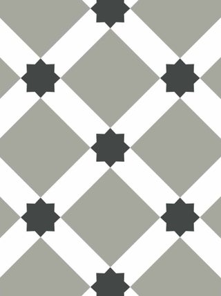 Stickers carrelage 15 x 15 cm - Carreaux étoilés - Draeger