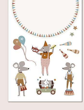 Stickers Decor Xxl Circus