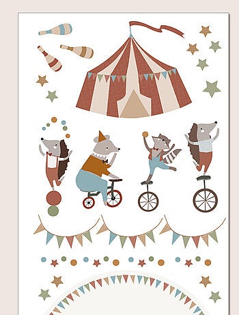 Stickers Decor Xxl Circus