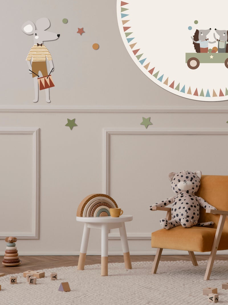 Stickers Decor Xxl Circus Multicolore - Kiabi