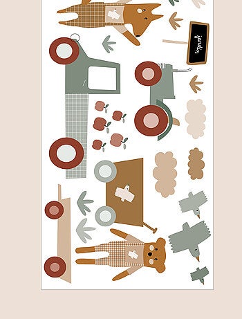 Stickers Decor Xxl Edgar à la ferme