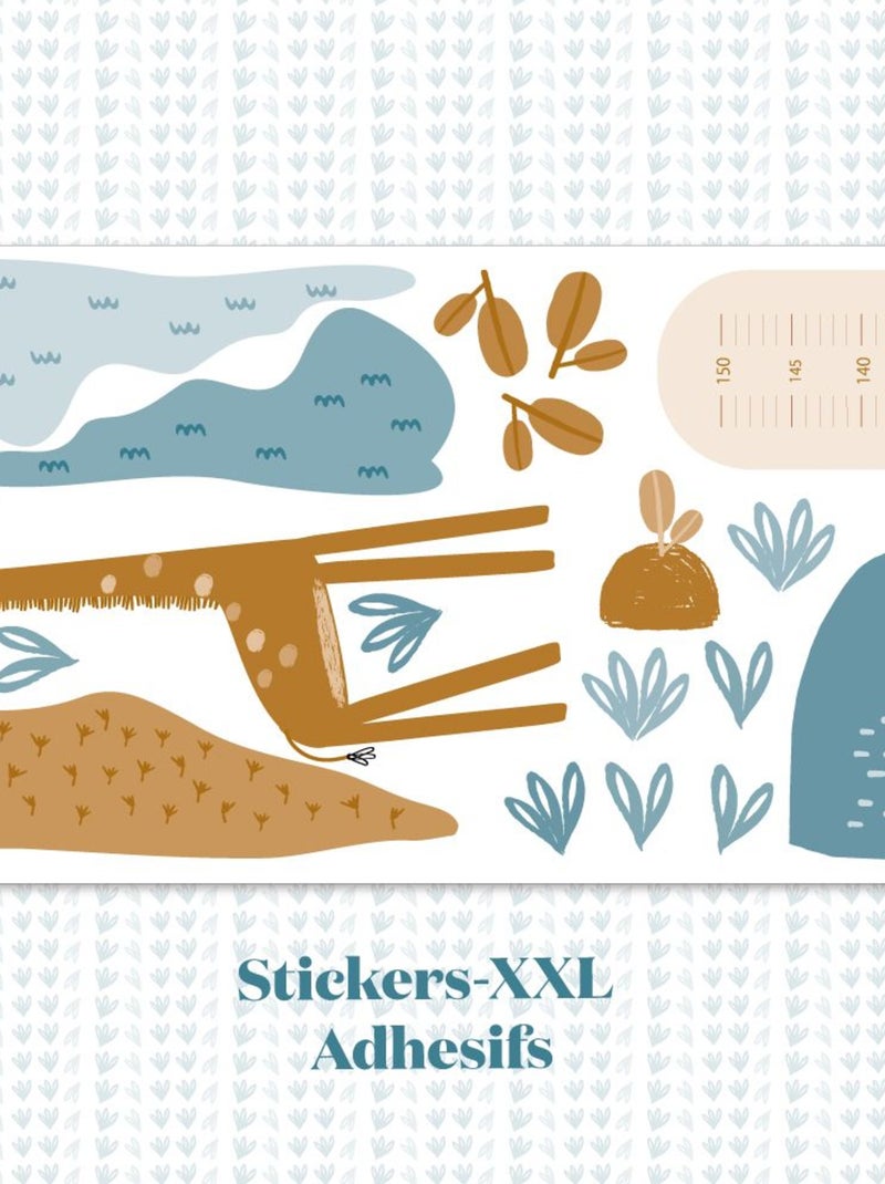 Stickers Decor Xxl Isidore Multicolore - Kiabi