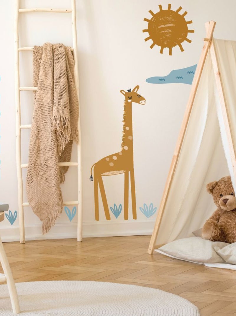 Stickers Decor Xxl Isidore Multicolore - Kiabi