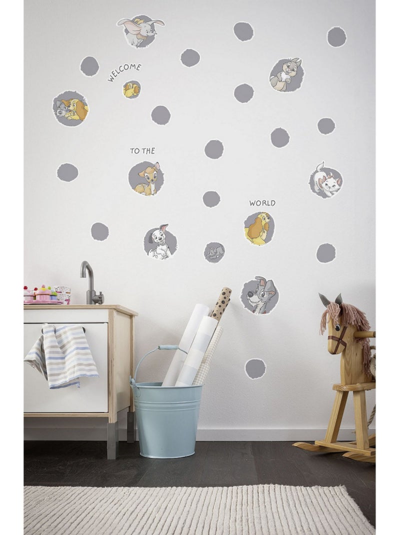 Stickers Décoration Murale -A simple start- Disney Multicolore - Kiabi