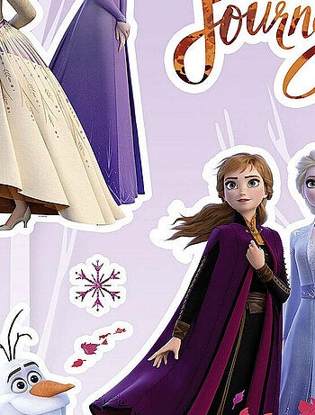 Stickers Décoration Murale La Reine des Neiges -Believe in the Journey- Croire au Voyage Disney