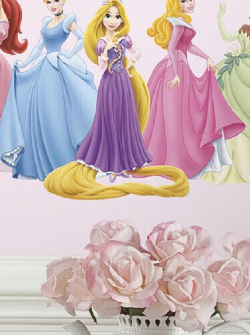 Stickers diadème disney 6 princesses Multicolore - Kiabi