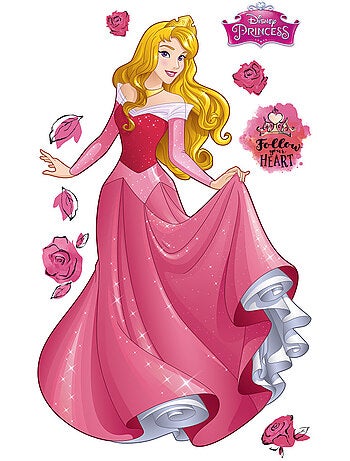 Stickers disney aurore la belle au bois dormantxxl - 127 x 200 cm