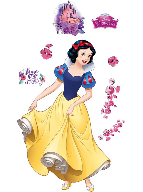 Stickers  disney blanche neigexxl - 127 x 200 cm - Kiabi