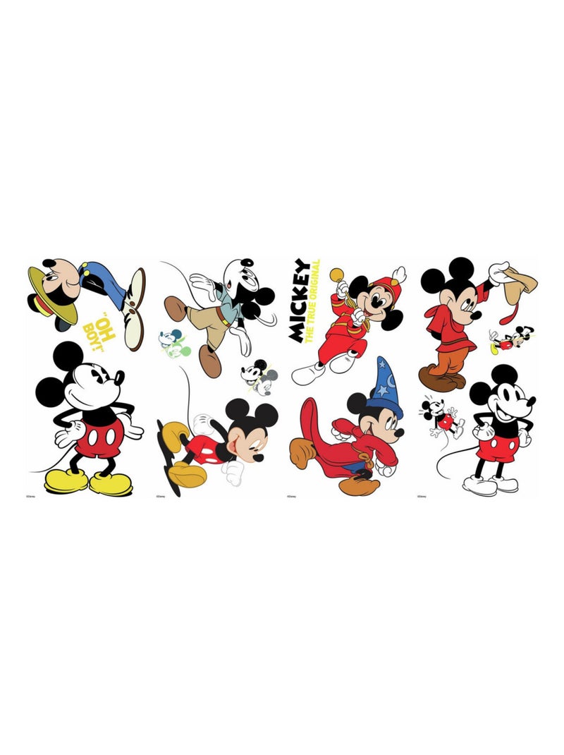 Stickers Disney Mickey Mouse - modèle 90 ans de magie Multicolore - Kiabi