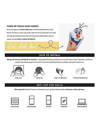 Stickers Elsa La Reine des Neiges 2 Disney Aquarelles et dessins