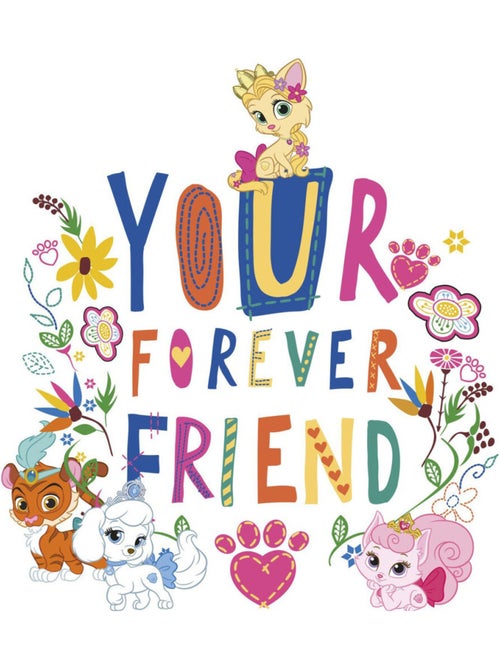 Stickers Friend Princesse Disney Palace Pets Repositionnables - Kiabi