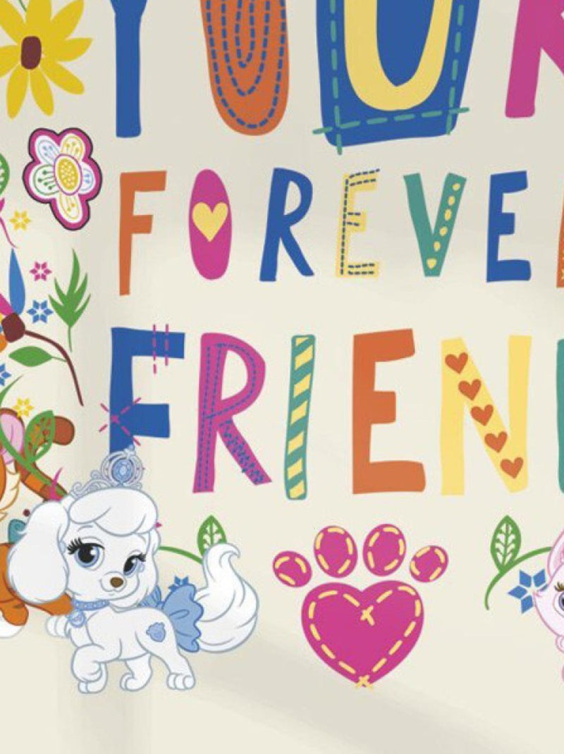 Stickers Friend Princesse Disney Palace Pets Repositionnables Multicolore - Kiabi