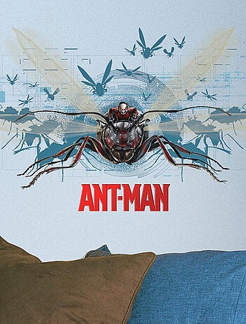 Stickers Géant Ant-Man et Antoinette Marvel 43x78