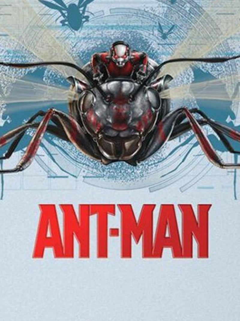 Stickers Géant Ant-Man et Antoinette Marvel 43x78 Rouge - Kiabi