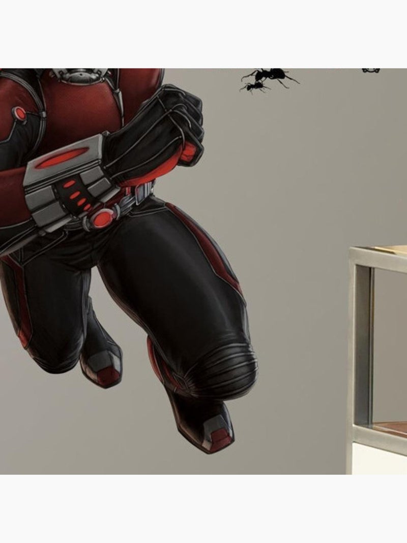 Stickers Géant Ant-Man Marvel 42x66cm Rouge - Kiabi