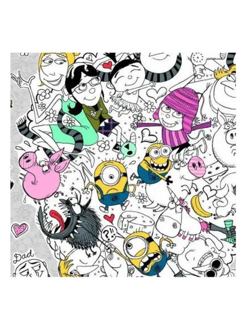Stickers géant Arbre Les Minions - Kiabi