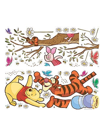 Stickers géant Arbres Magique Winnie l'Ourson Disney 106x104cm