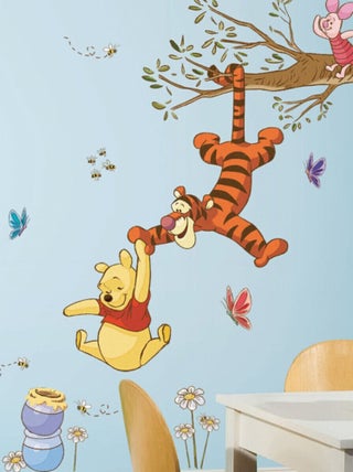 Stickers géant Arbres Magique Winnie l'Ourson Disney 106x104cm