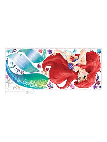 Stickers géant Ariel La Petite Sirène Disney