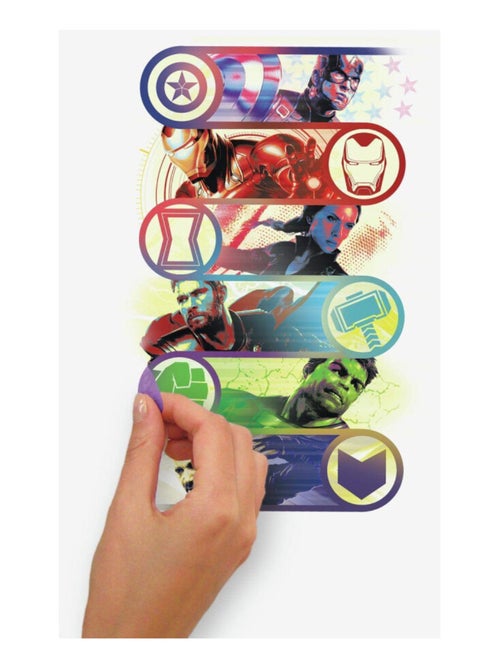 Stickers géant Avengers Endgame Marvel H 92 CM - Kiabi