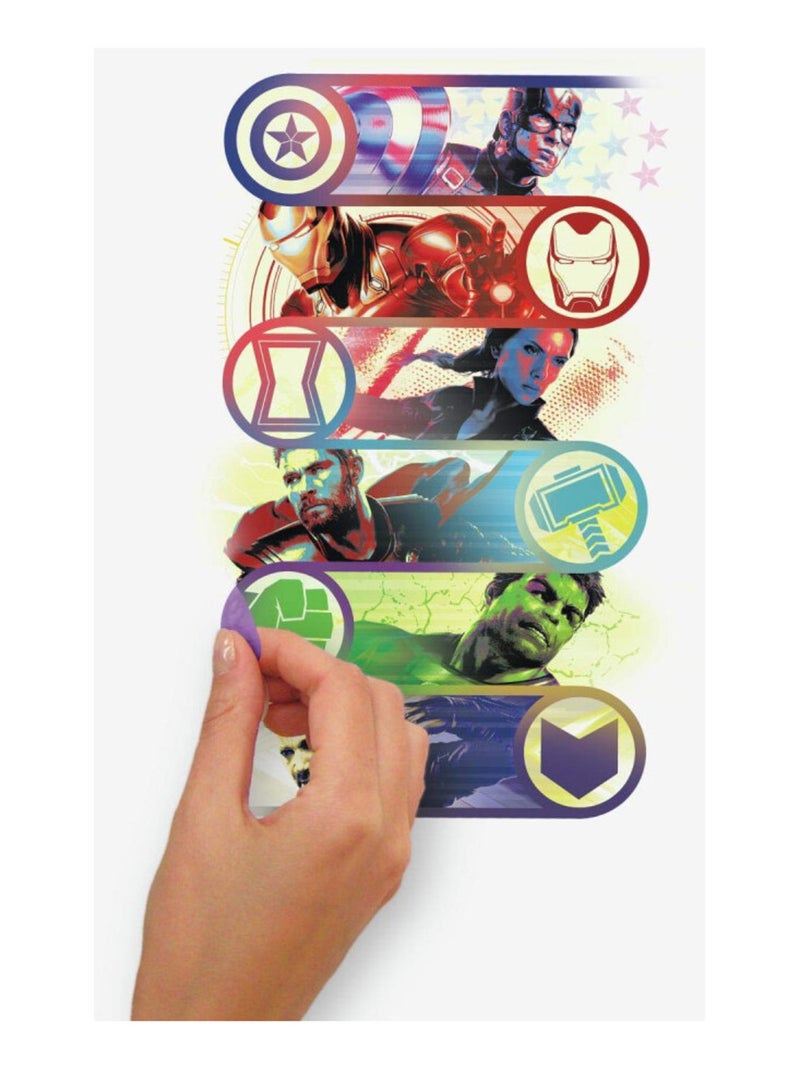 Stickers géant Avengers Endgame Marvel H 92 CM Multicolore - Kiabi