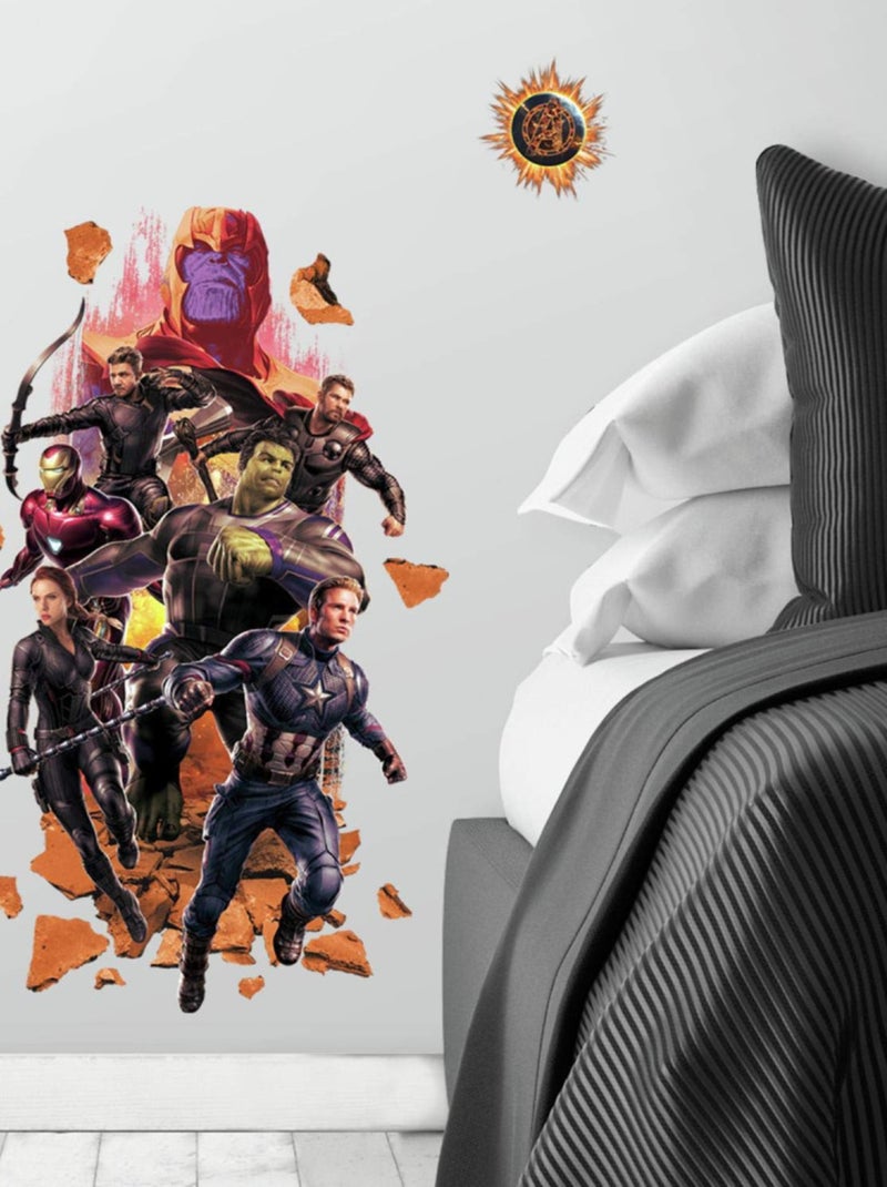 Stickers géant Avengers Endgame Marvel H 92 CM Multicolore - Kiabi