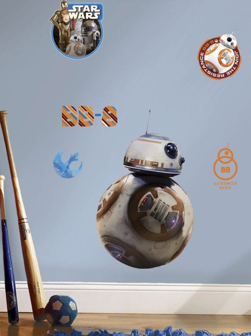 Stickers Géant BB-8 Star Wars - Kiabi