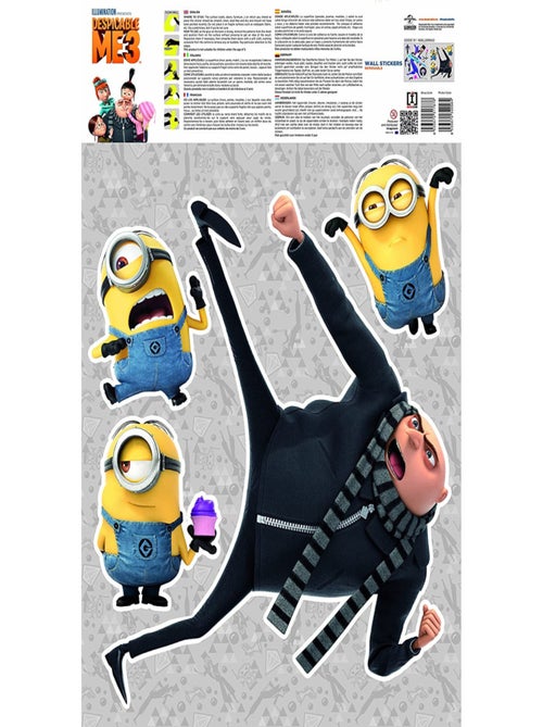 Stickers geant Bratt Les Minions - Kiabi