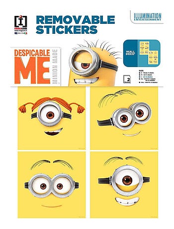 Stickers geant Carrelage Les Minions