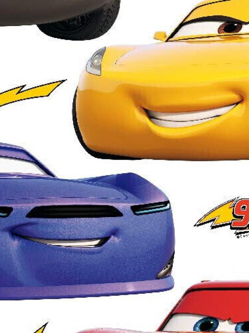 Stickers géant Cars 3 Flash McQueen - Kiabi