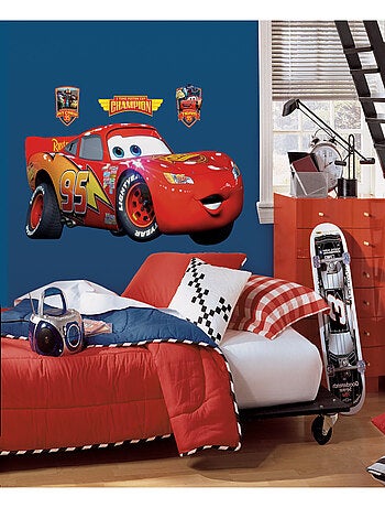 Stickers Géant Cars de Disney - modèle Flash Mc Queen