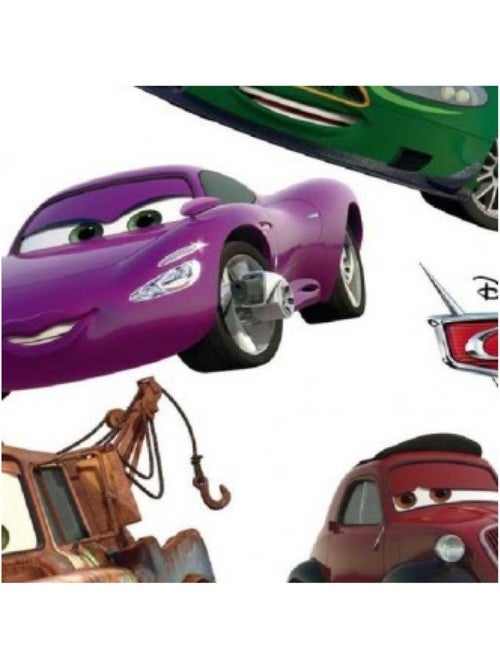 Stickers géant Cars et Ses Amis Disney 42.5 x 65cm - Kiabi