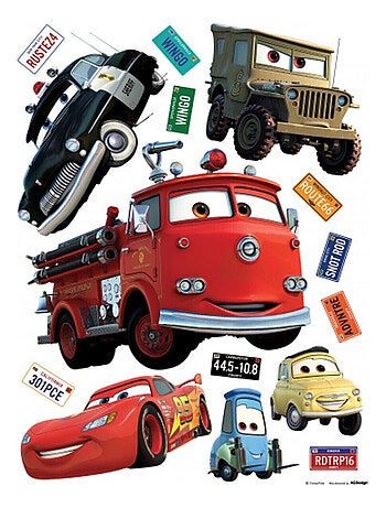 Stickers géant Cars & Friends Disney