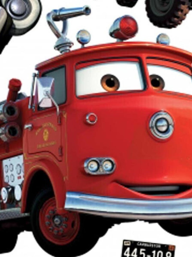 Stickers géant Cars & Friends Disney Multicolore - Kiabi