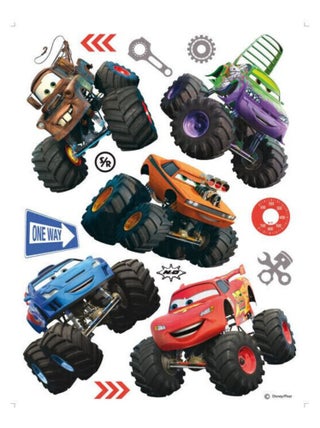 Stickers géant Cars Super Roues Disney
