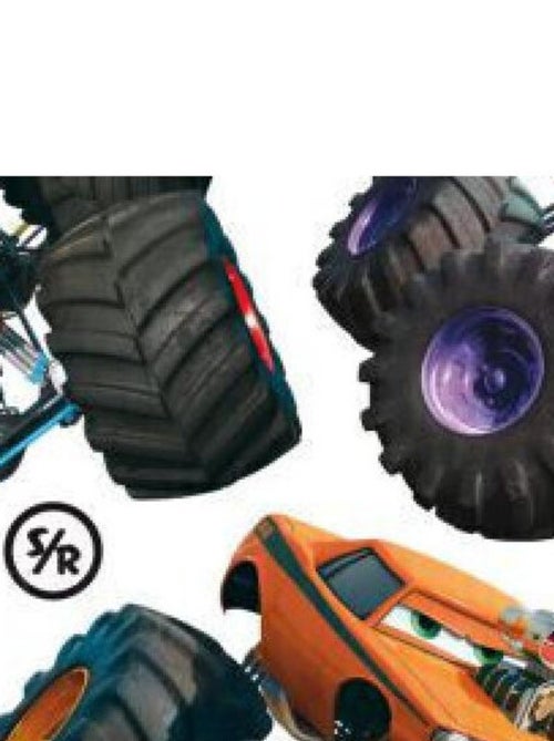 Stickers géant Cars Super Roues Disney - Kiabi