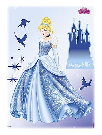 Stickers géant Cendrillon Disney