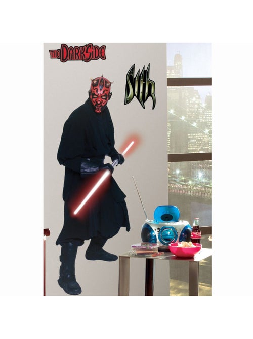 Stickers Géant Dark Maul Star Wars - Kiabi